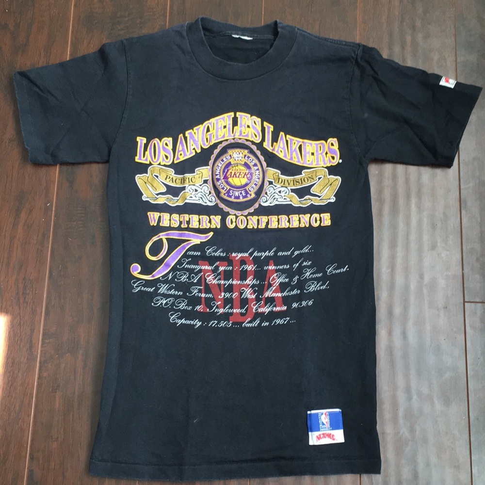 Vintage Los Angeles Lakers Nutmeg Mills Tee